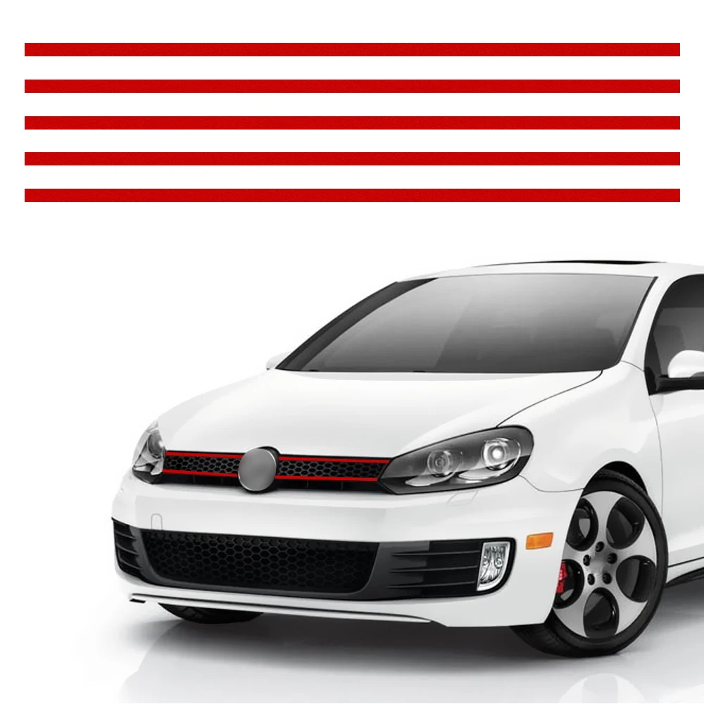 LEEPEE отражательные наклейки для автомобилей полоса наклейка VW Golf 6 7 Tiguan