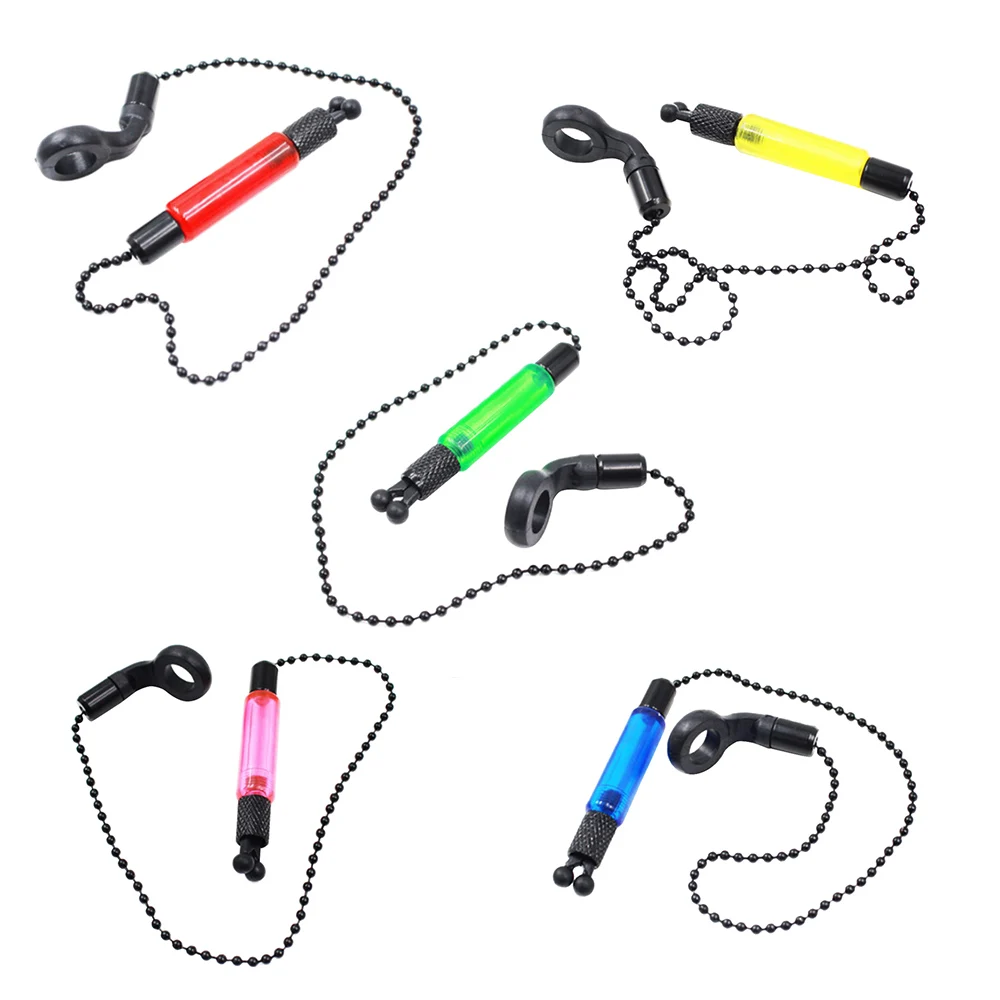 5 Colors Simple Soft Chain Fishing Carp Bite Alarm LED Illuminated Indicator Durable Tools Accessories | Спорт и развлечения