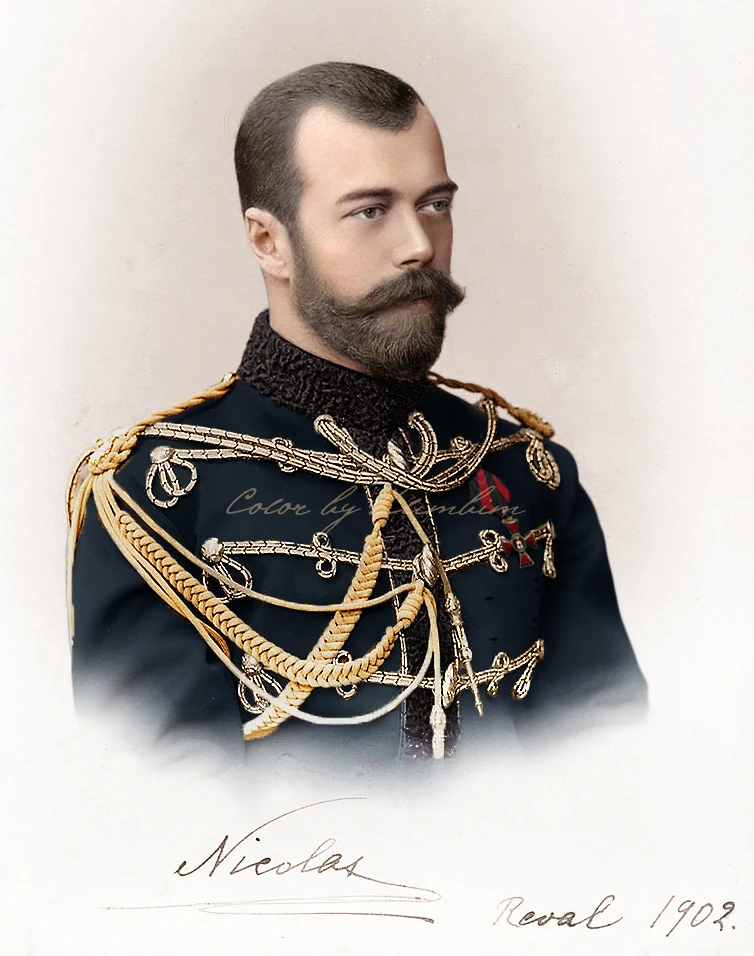 

Emperor of All the Russias Nicholas II Nikolai II of Russia portrait -Europe Art print art painting on canvas--free shipping--S5