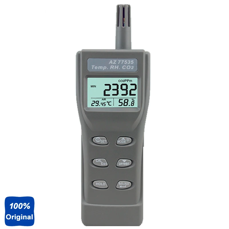 Ручной детектор углекислого газа CO2|gas tester|carbon dioxide detectorco2 meter |