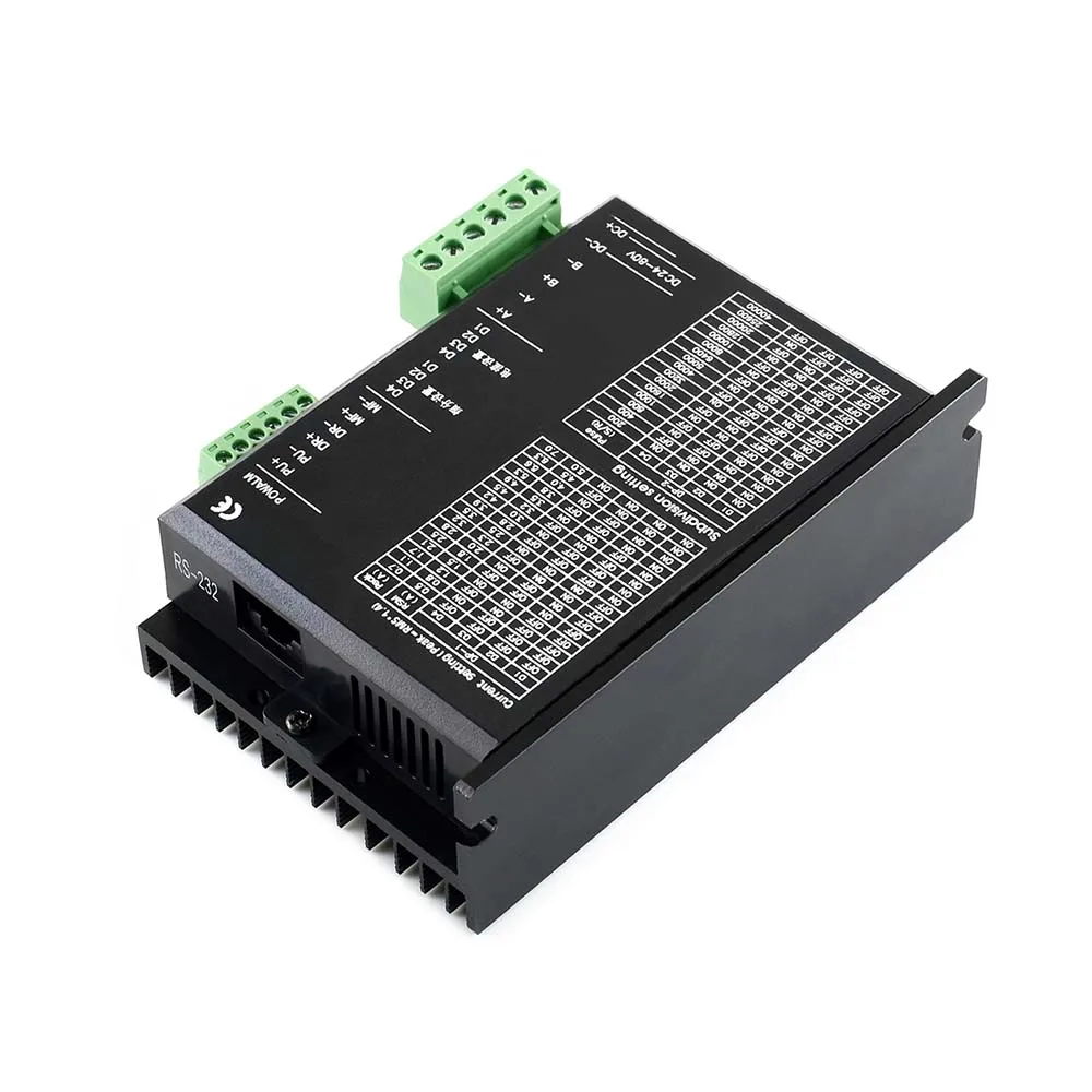 SMD258C Two-Phase Hybrid Stepper Motor Driver supports 16 grades setting resolution up to 40000S/R Applied CNC equipment etc | Компьютеры