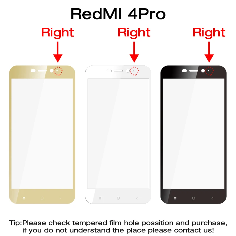 Закаленное Стекло для Xiaomi Redmi 4 4X 4A 4Pro Экран протектор, Suntaiho 2.5D из закаленного высокопрочного стекла Стекло пленка для Xiaomi Note 4 4X - Цвет: for RedMi 4Pro