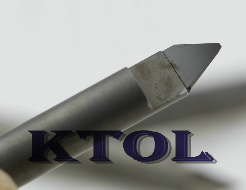 60 градусов 0 4 мм V Bit Router PCD алмазный резак фрезерный станок Инструменты 3D CNC