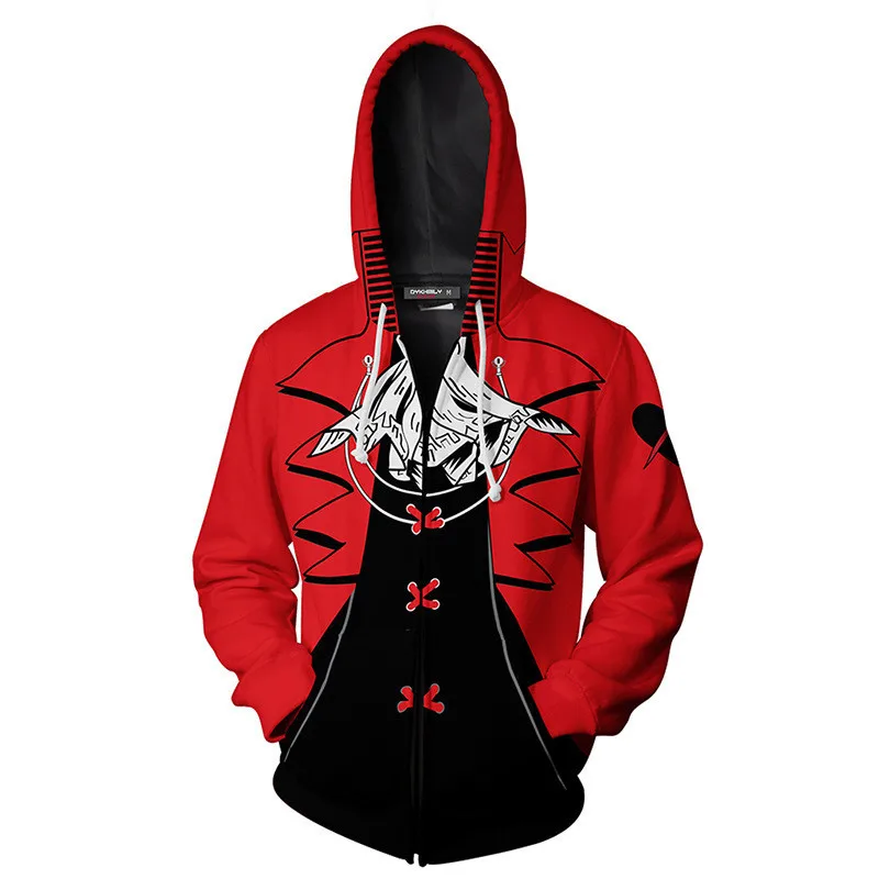 Костюм для косплея Persona 5 одежда толстовка с капюшоном Akira Kurusu Morgana черная школьная