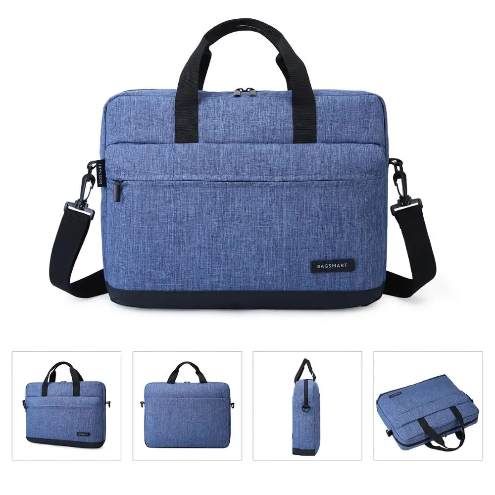 BAGSMART 15 6-дюймовый портфель для ноутбука сумка нейлоновый Офисные Сумки деловые