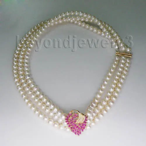 LOVERJEWELRY Винтажные ожерелья! 18Kt желтого золота с бриллиантами розовый красный