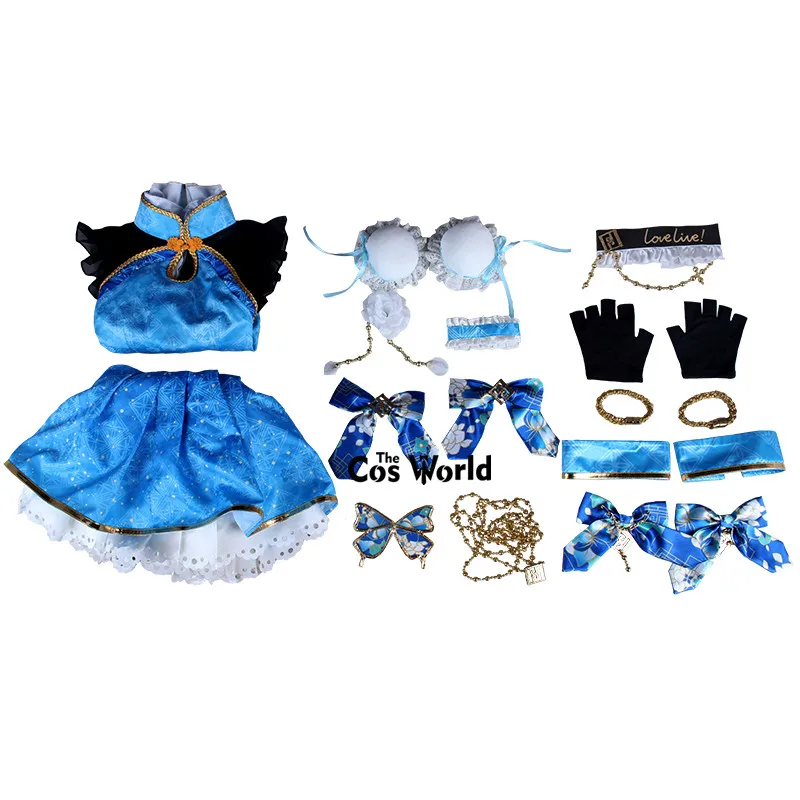 LoveLive!Sunshine!! Aqours Watanabe You Cheongsam Awaken Tops Dress Uniform Outfit Anime Cosplay Costumes |