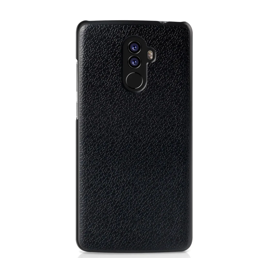 Ocube Oukitel K8 чехол-накладка на заднюю панель, прозрачный защитный чехол из поликарбоната, твердый однотонный чехол для 6,0 дюймов Oukitel K8 smart mobile phone - Цвет: Черный