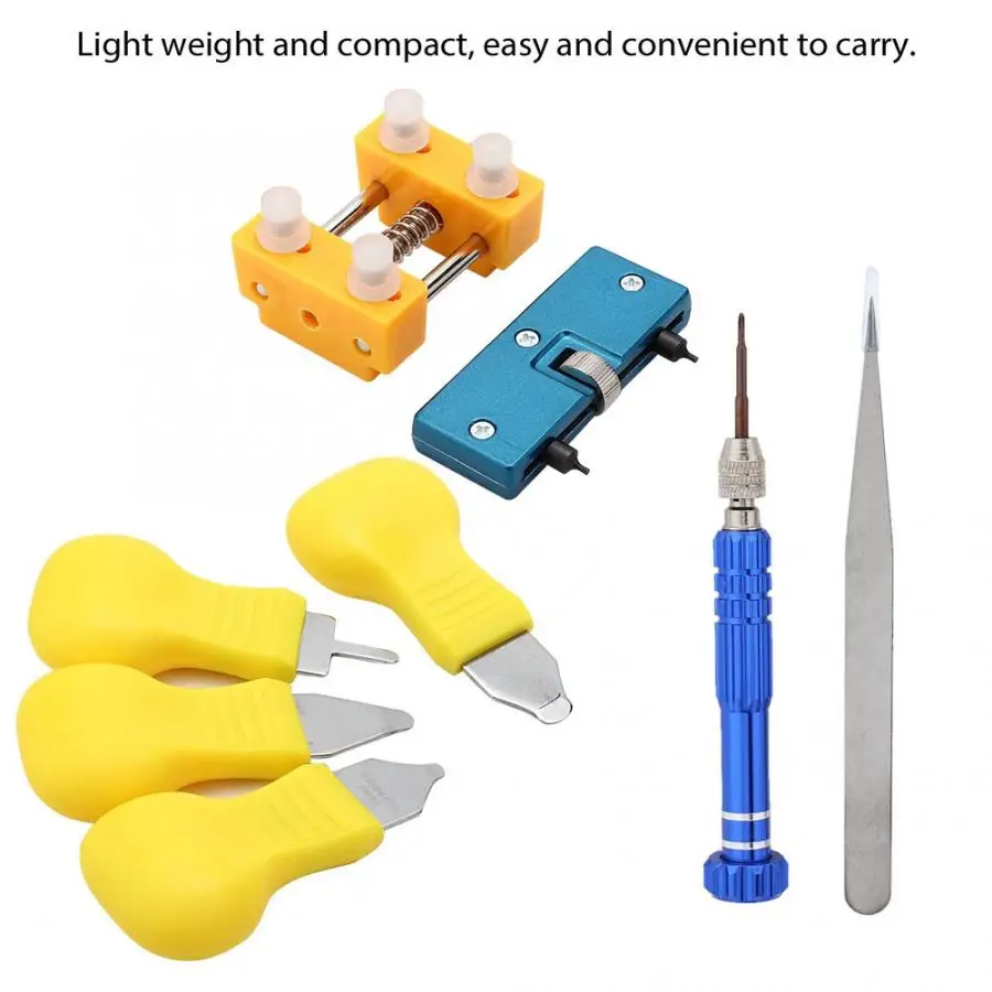 8 шт. набор открывалок для часов корпус открывалка двух челюстей задняя крышка