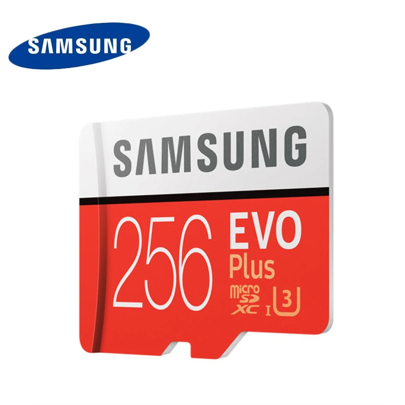MB-MC-256GB Карта Micro SD SAMSUNG EVO 256 ГБ/128 ГБ/64 Гб U3 microSDXC 32 Гб U1 MicroSDHC класс 10 TF карта памяти C10 флэш-карты для телефона - Емкость: MB-MC-256GB
