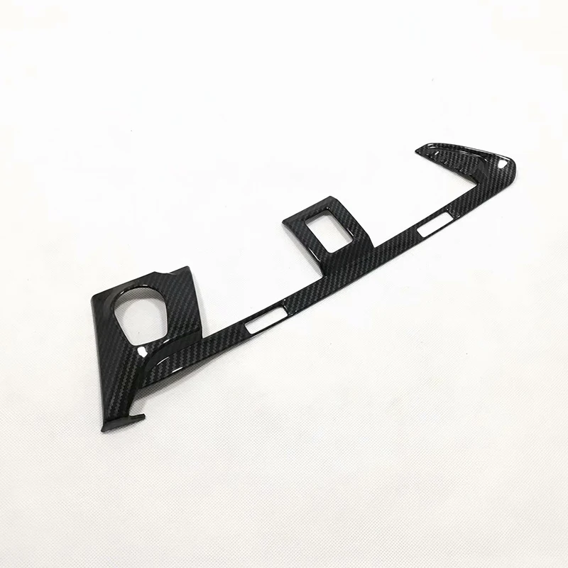 

For BMW X3 G01 X4 G02 2018 2019 ABS Carbon fibre Car middle air outlet Decoration Cover Trim car styling accessories 1pcs