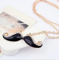 2022 fashion wholesale vintage exquisite long mustache necklace female design necklace women pendant necklace