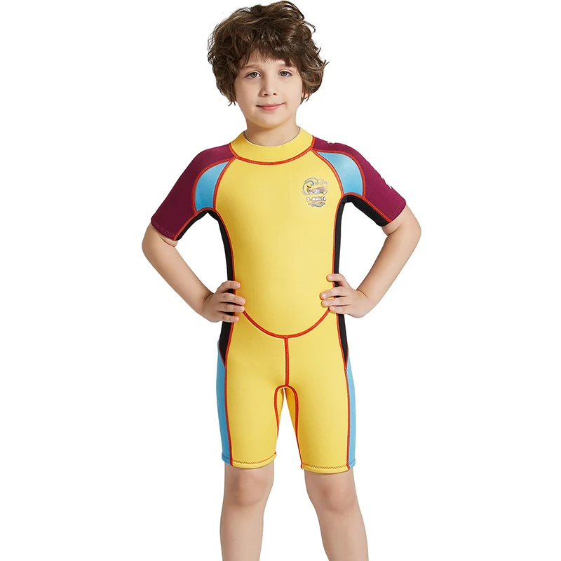 2019 детская для мальчиков водолазный костюм дети 2 5 мм неопреновый гидрокостюм