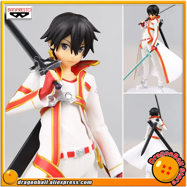 Японское аниме &quotSword Art Online&quot Оригинал Banpresto Коллекционная Фигурка Кирито