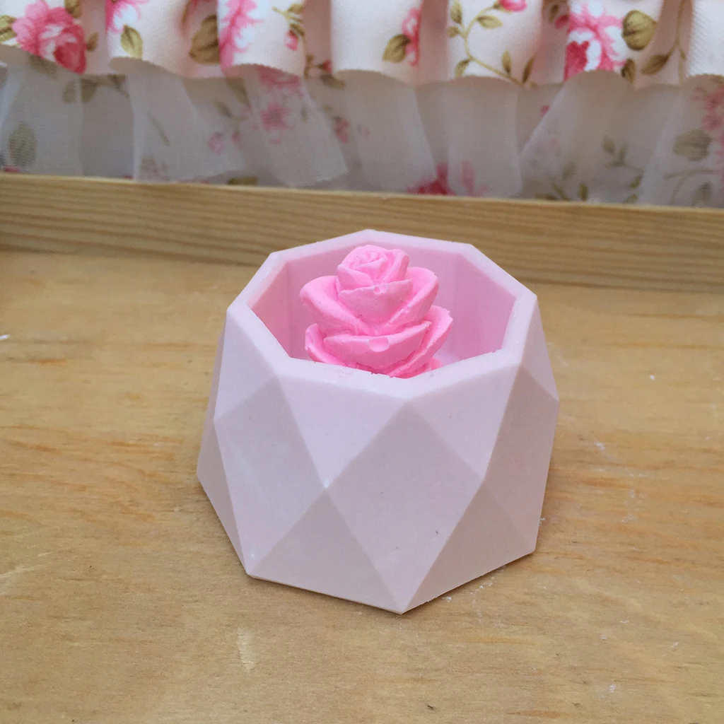Силиконовая 3D форма для суккулентов 1 шт. | Дом и сад
