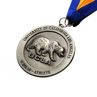 best selling zinc alloy medal custom plating gold medal