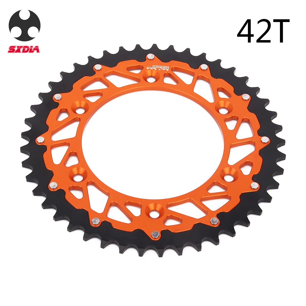 42T 42 т 45 т 48 50 т 52 сзади звездочки болт для KTM SX EXC EXC-F SX XC-W XCFW MXC SXS SX-F XC EXC XCF SMR SMC 125 150 250 450 LC4 Duke - Цвет: 42T