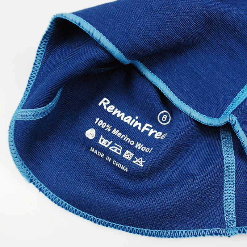 

100% Merino wool baby kids thermal balaclava face masked hat windproof cap for 1-10 years old