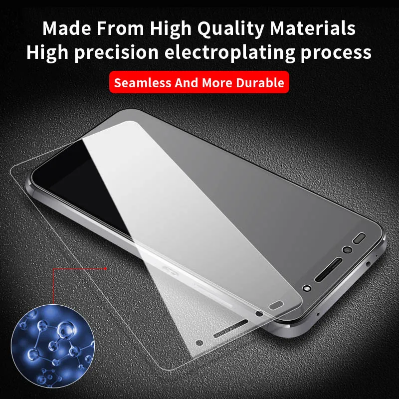 Eqvvol Tempered Glass Screen Protector For Huawei P6 P7 P8 P9 lite Honor 6 7 3C 4C 3X 9H Film Mobile Phone Accessories | Мобильные