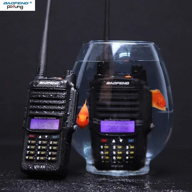 Baofeng UV-XR 10 Вт 4800 мАч батарея IP67 Водонепроницаемый CB портативный двухсторонний радиоприемник портативный 10 км большой радиус действия мощная рация - Цвет: only radio