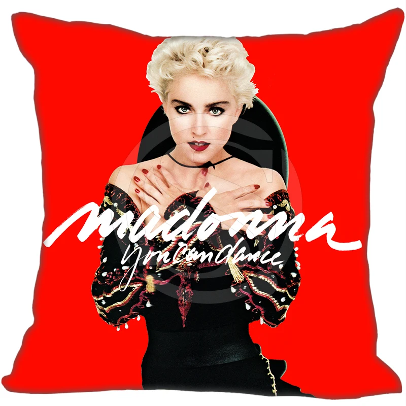 Подушка на заказ с Мадонной и 8 наволочками молнии (с одной стороны) наволочка E810