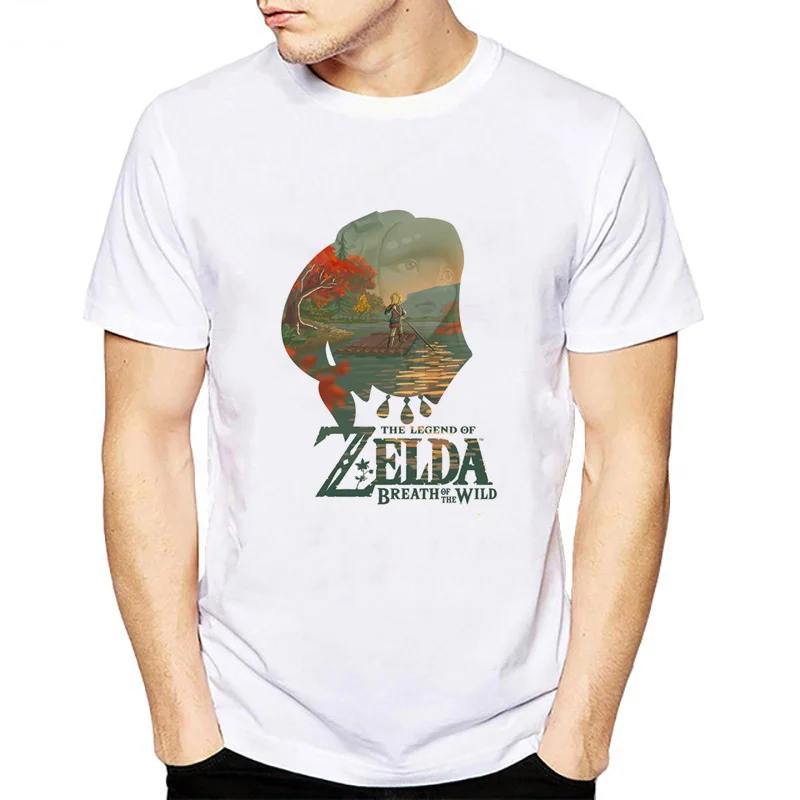 Новая футболка для мужчин легенда о Зельде Мужская triforce хит продаж Triforce Skyward Sword