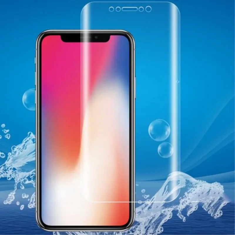 Гидрогелевая пленка из ТПУ с защитой от синего излучения для Nokia 8 Sirocco прозрачная