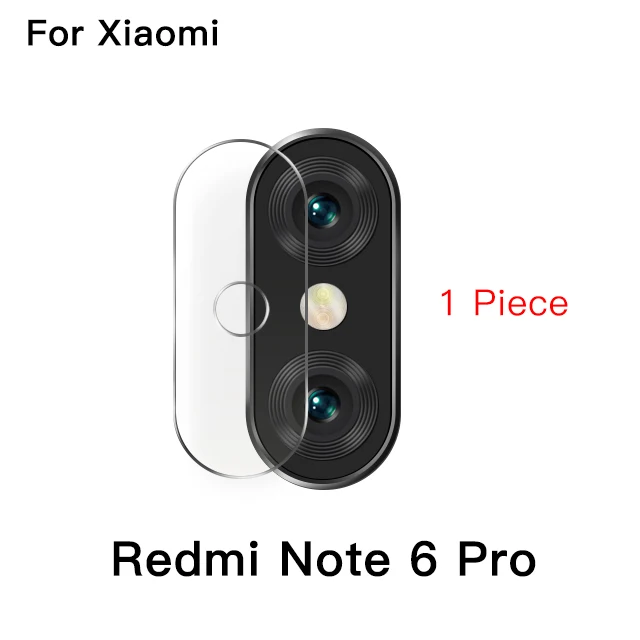 For Redmi note 6 pro PZOZ для Xiao mi Pocophone F1 mi A2 9t Red mi Note 5 6 7 K20 Pro задняя камера объектив Защитная пленка Закаленное стекло Защитная пленка - Цвет: For Redmi note 6 pro