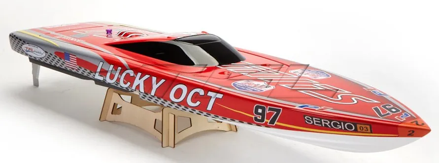 Lucky Oct 34 &quot/870 мм электрическая бесщеточная гоночная лодка 1126 с двигателем 3660 120A