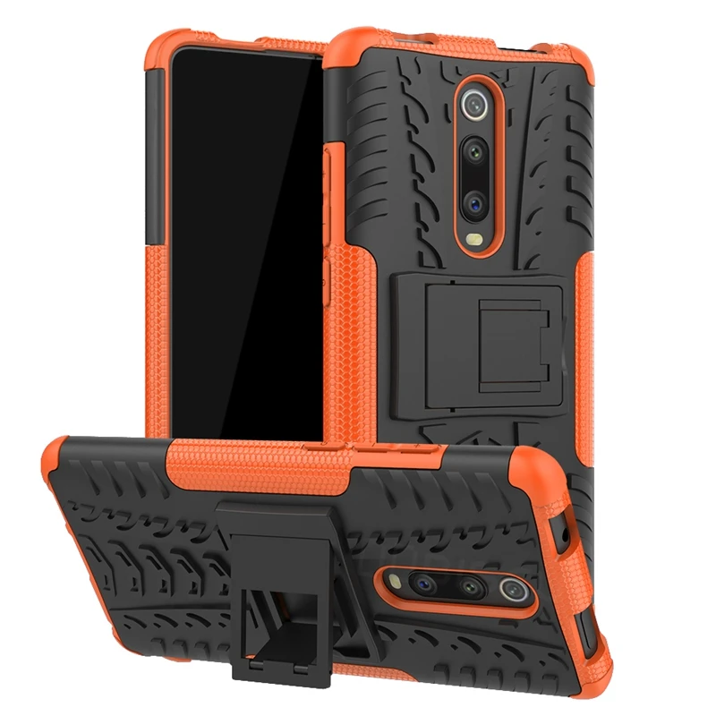 Противоударный чехол для Xiaomi Redmi K20 Pro сверхпрочные гибридные силиконовые жесткие