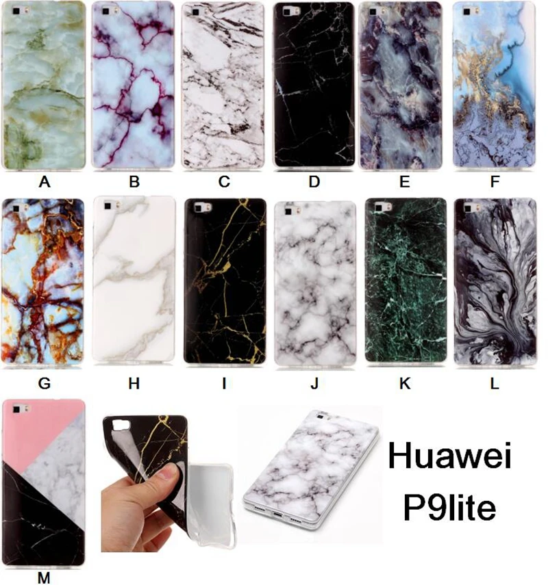 2017 новое поступление Модный мягкий чехол из ТПУ с изображением мраморного камня