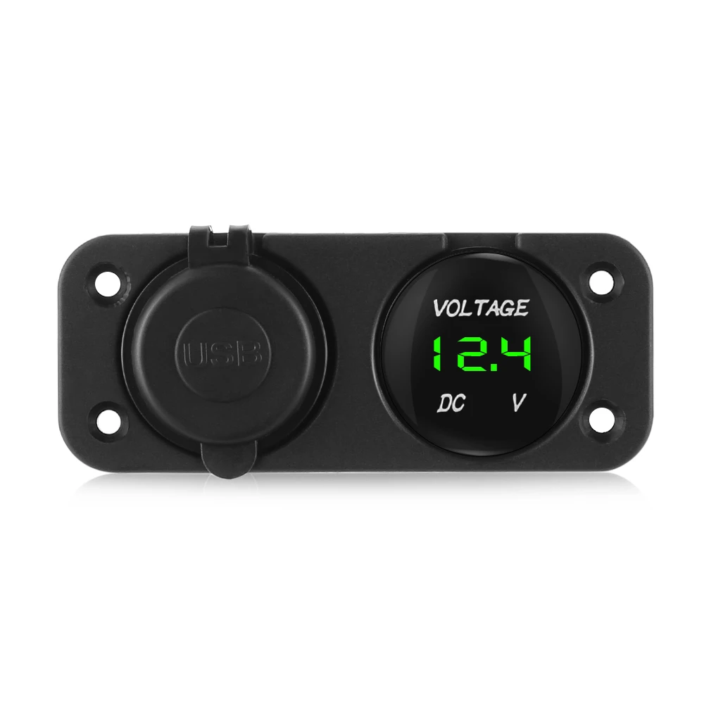 Zeepin 3 в 1 двойной usb авто автомобиля Зарядное устройство с блоком питания