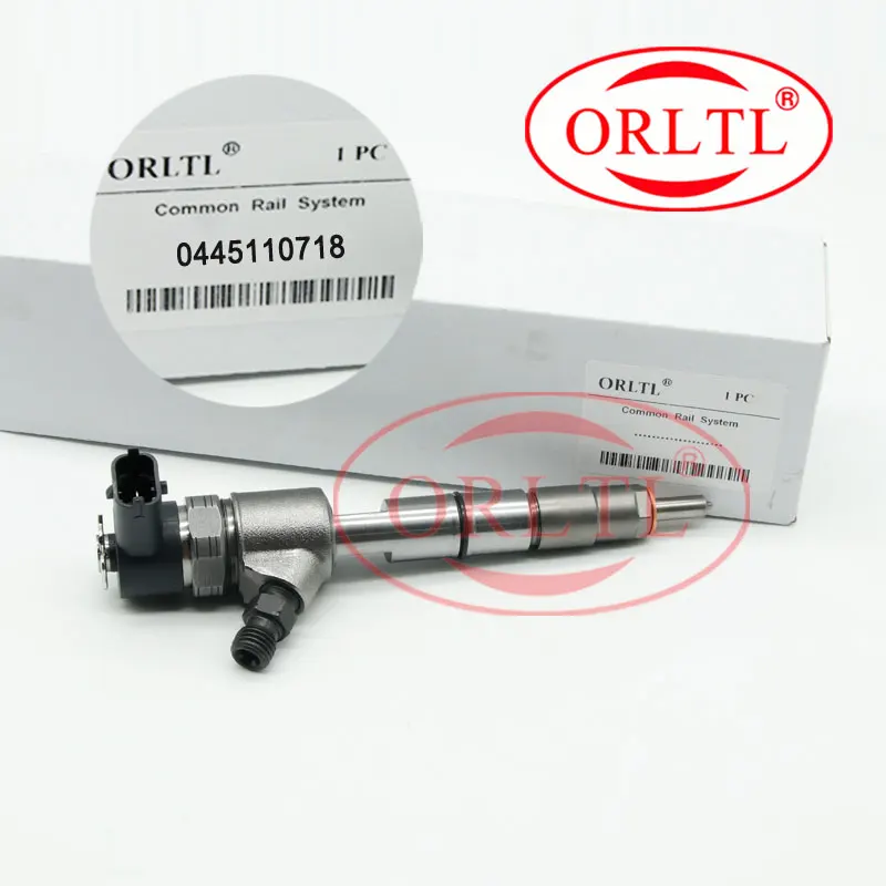 

ORLTL 0 445 110 718 Fuel Injector 0445110718 Common Rail Injectors Assy 0445 110 718 For JAC 1100200FA130 HF4DA1-2C