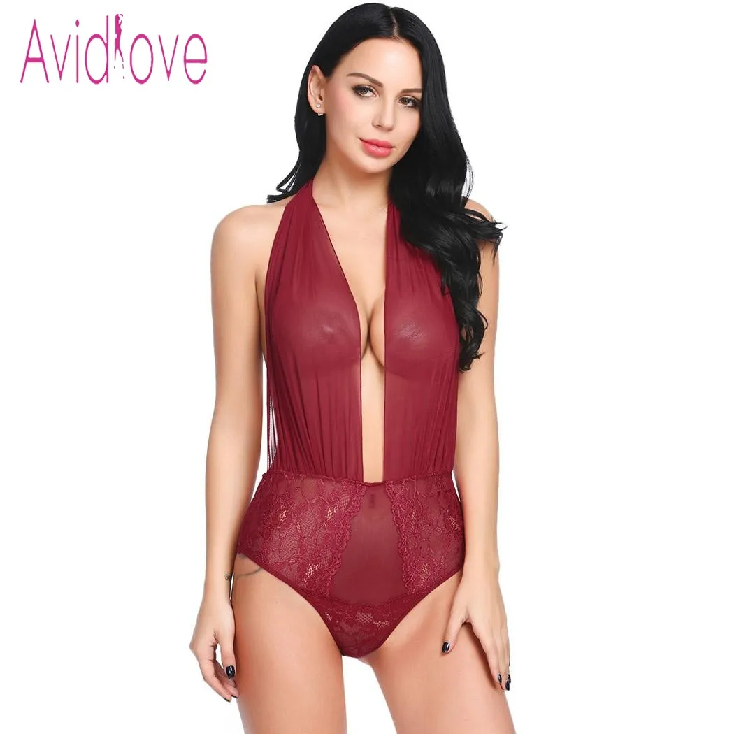 Avidlove 2018 комплект нижнего белья сексуальное эротичное женское нижнее белье Тедди