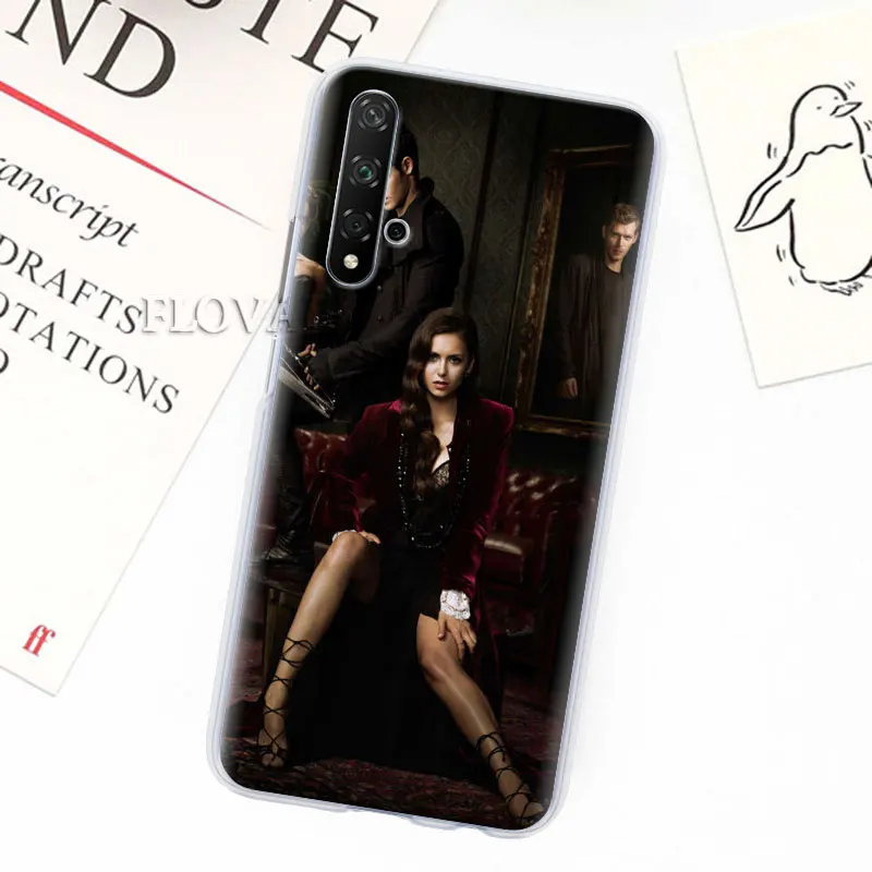 Чехол для телефона с дневниками вампира для Honor 20 Pro 9 10 Lite Y7 Y9 8X 8A 8C 8 s View 20, Жесткий Чехол из поликарбоната
