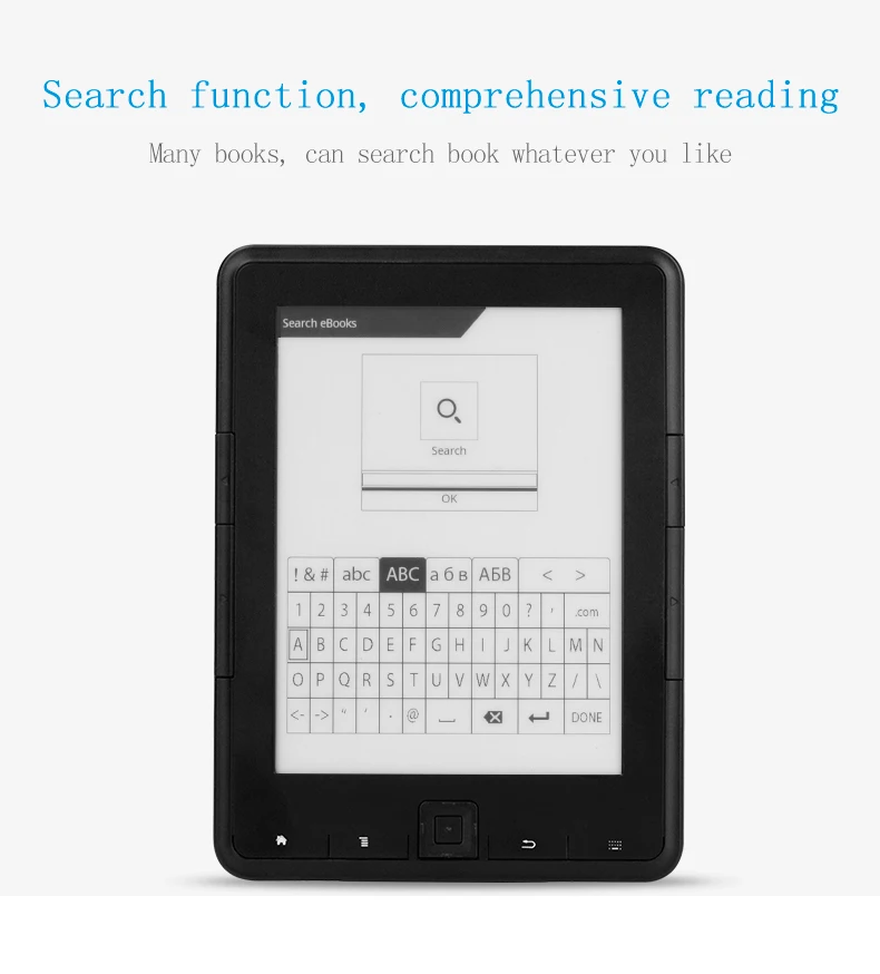 CLAITE 4G/8G/16G 6 дюймов электронная книга e-ink 6 дюймов разрешение 800x600 4 электронная книга читатель e-ink читатель