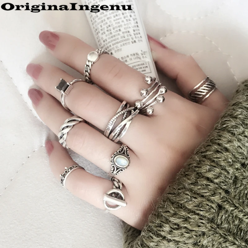 925 Серебряное кольцо, винтажная любовь, корона, ювелирное изделие, шарм, Богемия минимализм, подарок на день рождения, Haut Femme Bague Femme, кольца анильос для женщин