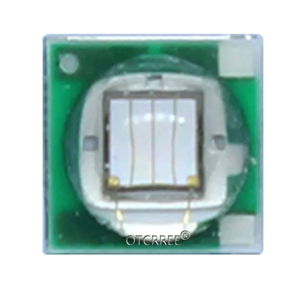 3535 led chip only 1 шт. 3 Вт Высокая мощность 3535 светодиоды УФ Фиолетовый светильник чип 365 385 395nm 400 405nm 430nm для сушки ногтей идентификация валюты DIY - Испускаемый цвет: 3535 led chip only