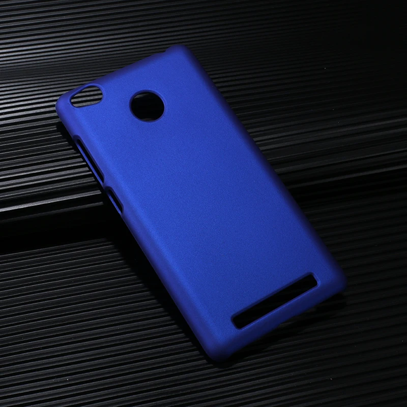 Жесткий чехол для Xiaomi Hongmi 3 S редми красный рис 5.0 &quotматовый Дизайн мобильного
