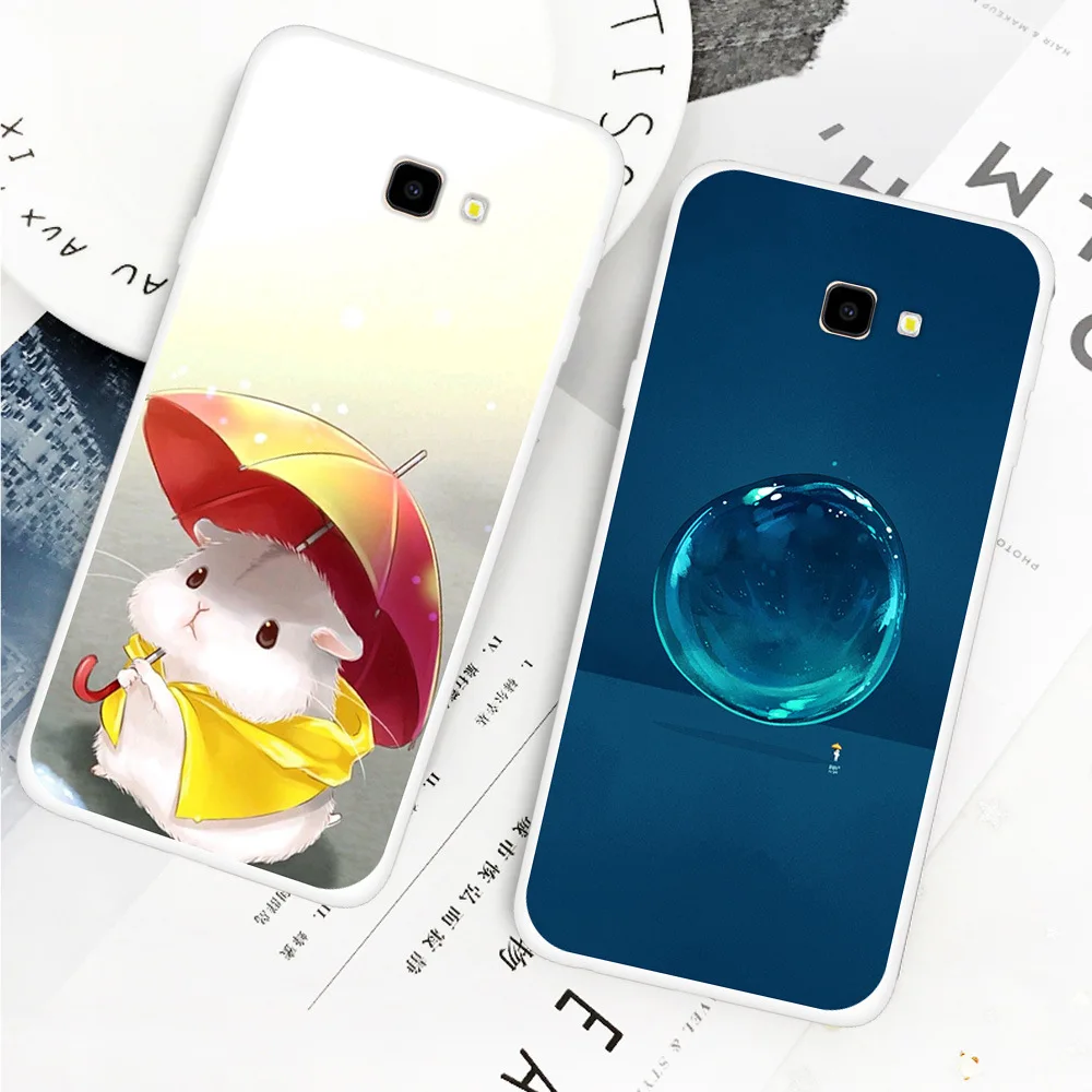 Модный чехол для телефона с милыми мультяшными животными Samsung Galaxy J4 Plus рисунком