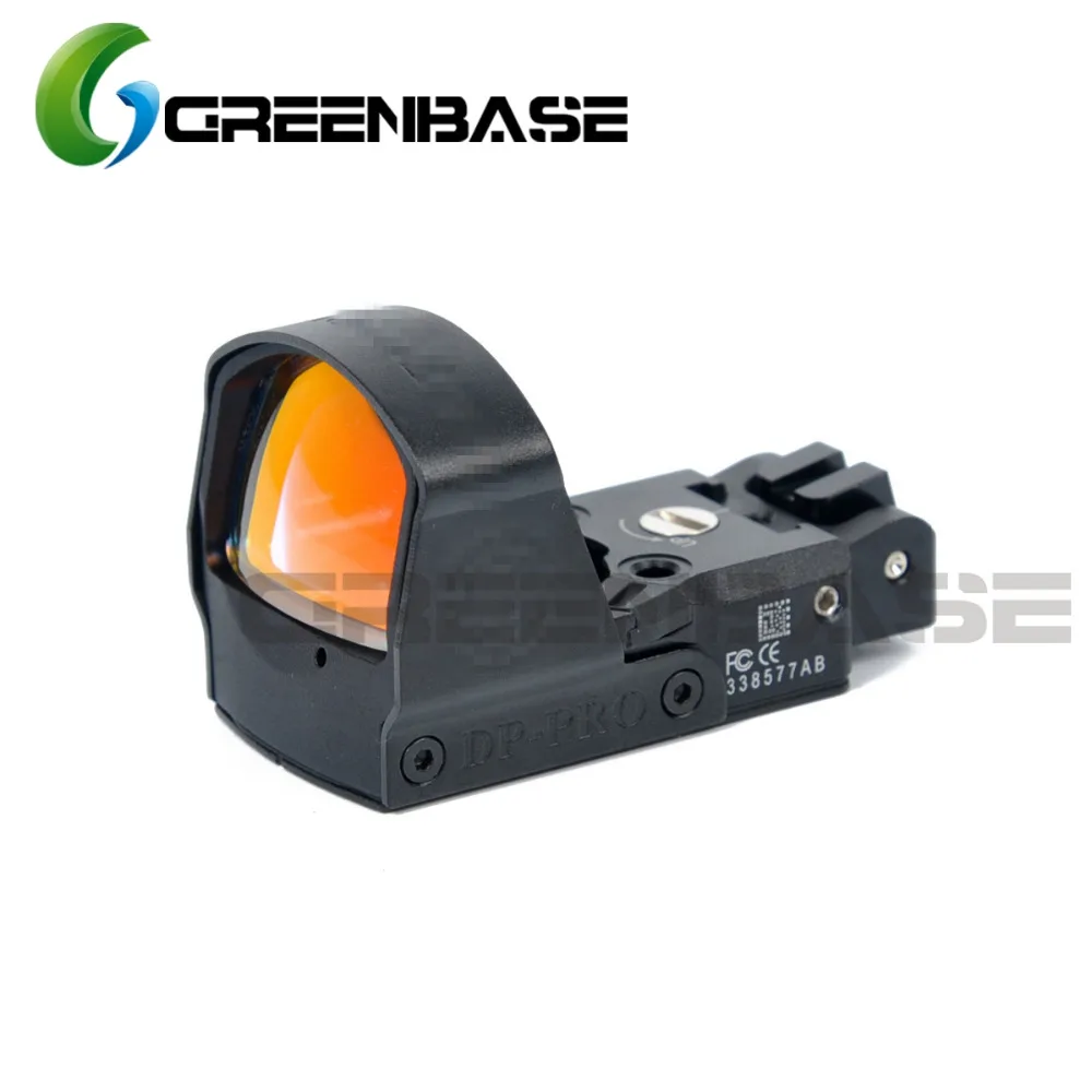 Оптика Greenbase DP Pro Красный точечный прицел мини рефлекторный задний пистолет