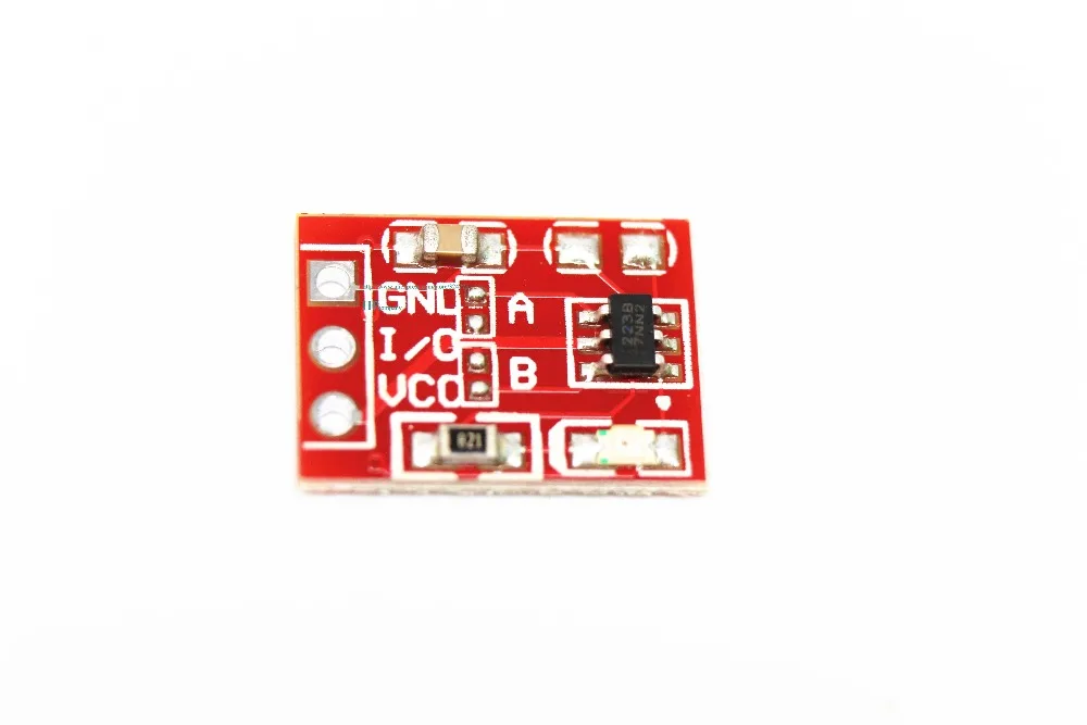 Сенсорный ключ TTP223 самоблокирующийся модуль с точкой движения конденсатором