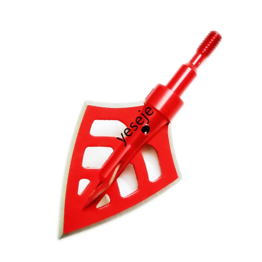 Композитный с бантом голову новый горяч продавец 3 шт. Broadheads 125 зерно охота