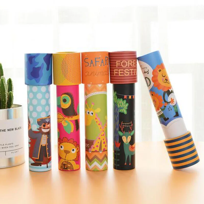 1Pc Multifocal Kaleidoscope Imaginative Colorful World Children's Educational Interactive Toys Gifts Funny Games | Игрушки и хобби