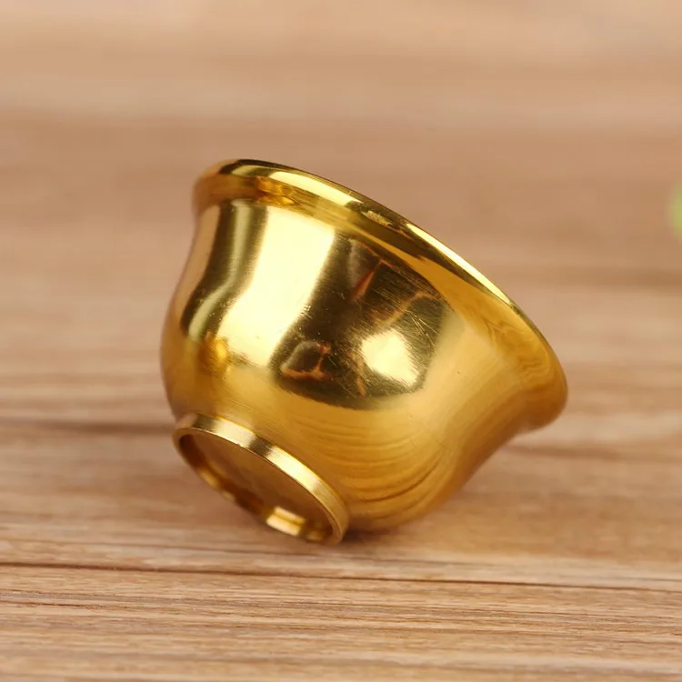 Предметы буддизма медная восьмерка для чашки вода святая чашка Будды | Дом и сад