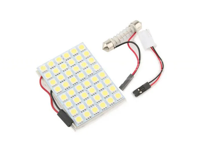 20x Панель Светодиодный светильник 48 SMD 5050 интерьер комнаты купол двери автомобиля