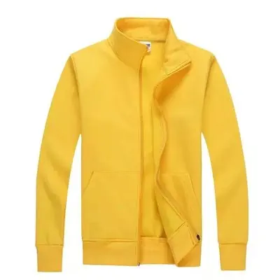 yellow Куртки с принтом на заказ, с теплопередачей, с вышивкой, на заказ, jaqueta, куртка, толстовка, персональный дизайн логотипа «сделай сам» - Цвет: yellow
