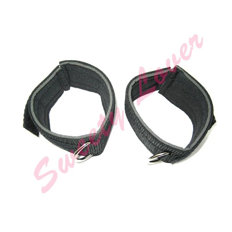Взрослые игры секс фетиш бондаж регулируемый рот кляп воротник с наручниками