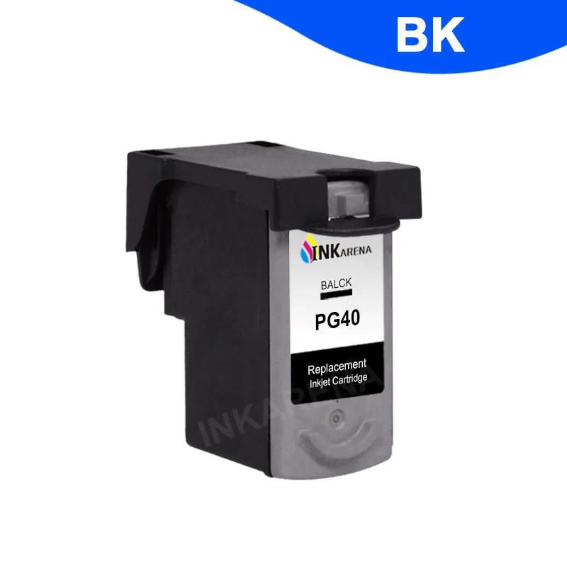 PG40 1 X BK PG-40 CL-41 чернильный картридж для принтера Canon PG40 CL41 Pixma MP160 MP140 MP210 MP220 MX300 MX310 iP1800 iP2500 iP1600 iP1200 чернила для принтера - Цвет: PG40 1 X BK