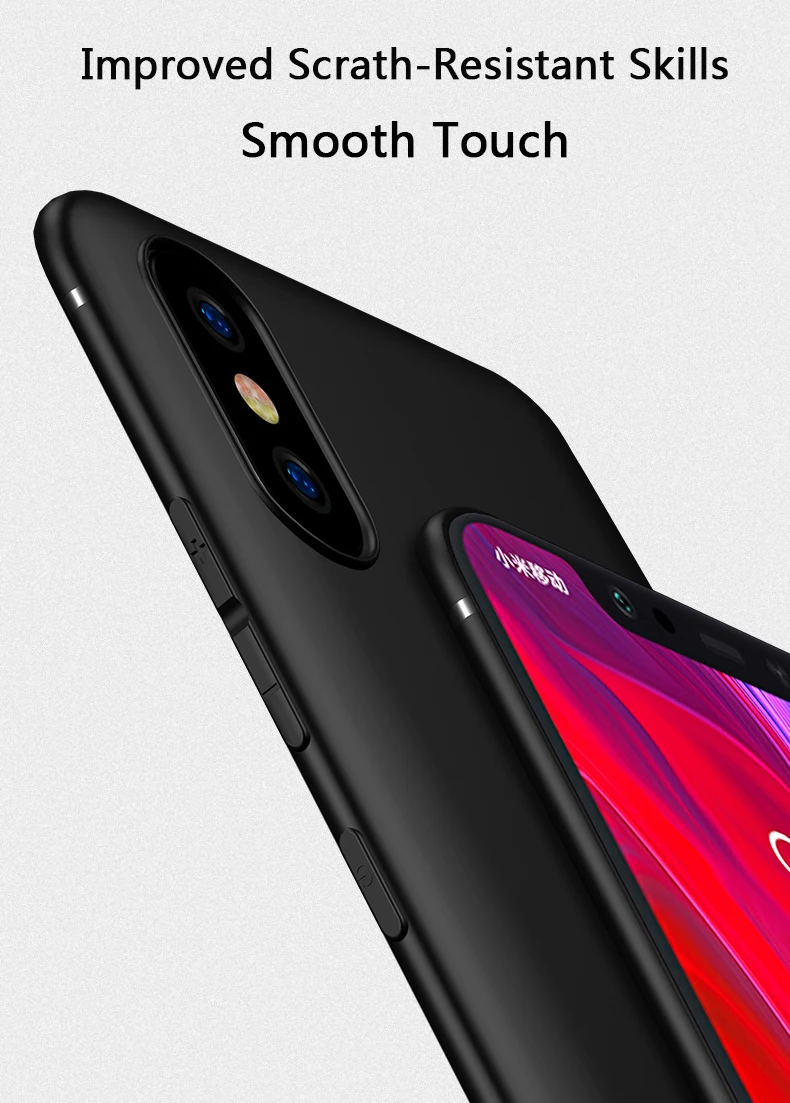 Чехол UPaitou для Xiaomi Mi 8 ультра тонкая задняя крышка полный чехол телефона |